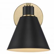 Trans Globe 22591 AG-BK - 1LT VANITY-METALSHADES-AG-BK